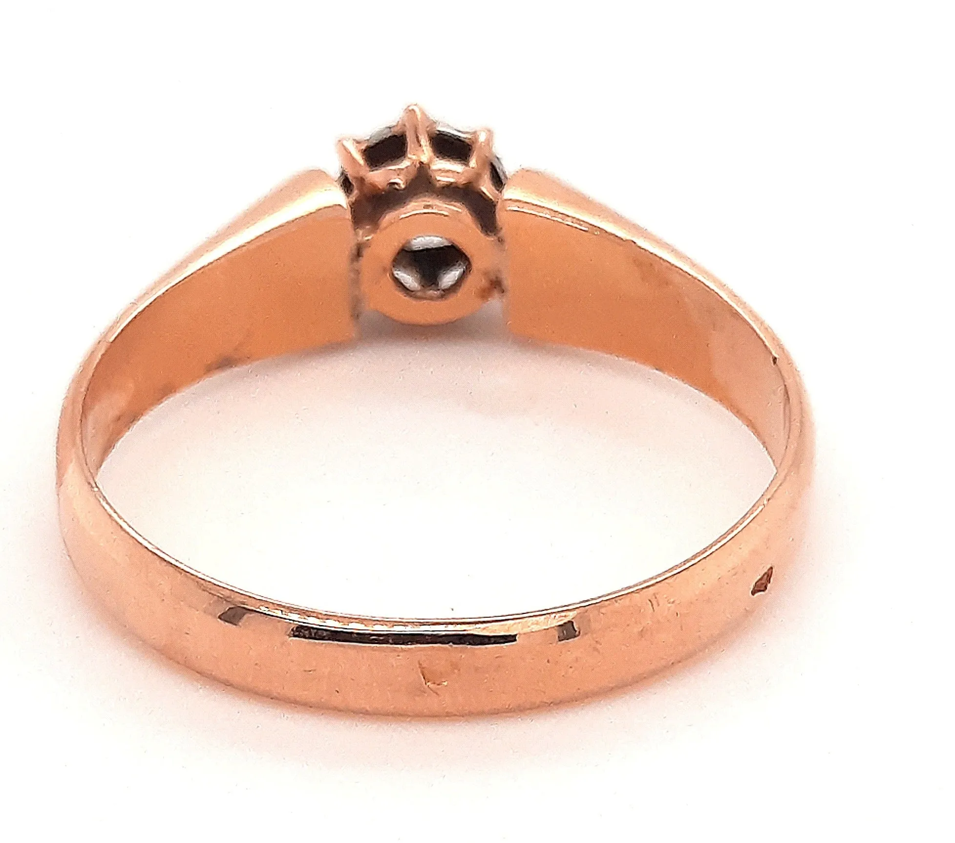 18ct Rose Gold Diamond Ring