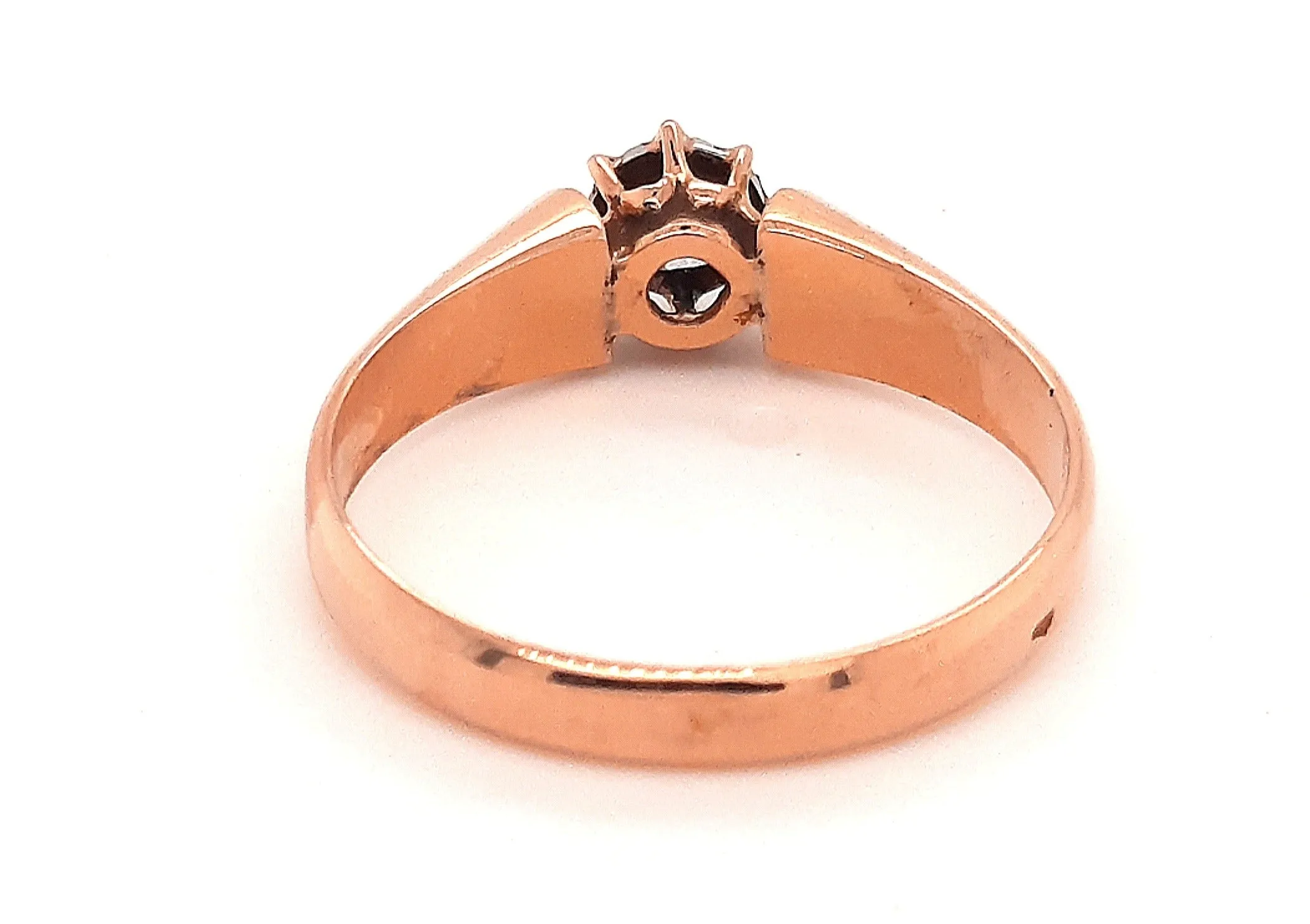 18ct Rose Gold Diamond Ring