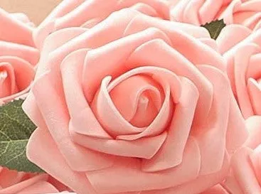 200pcs ~ Real Touch Foam Roses Wholesale Bulk RT-200