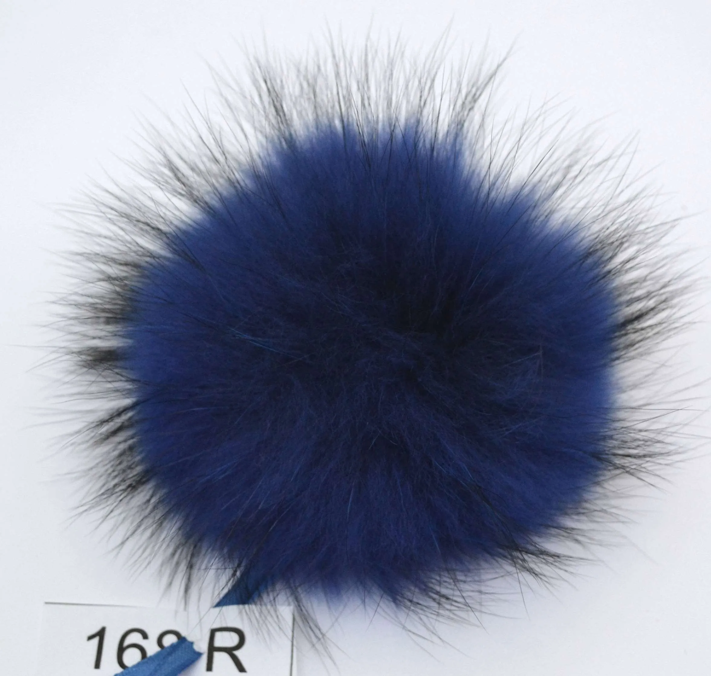 7" LARGE FUR POM Pom! High Quality Purple Raccoon Pom Pom Hat Beanie Tuque Winter Knit Hat Large Pom Pom Fluffy Raccoon Pom Pom Fur Ball