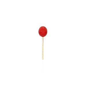 Balloon Gold Earring