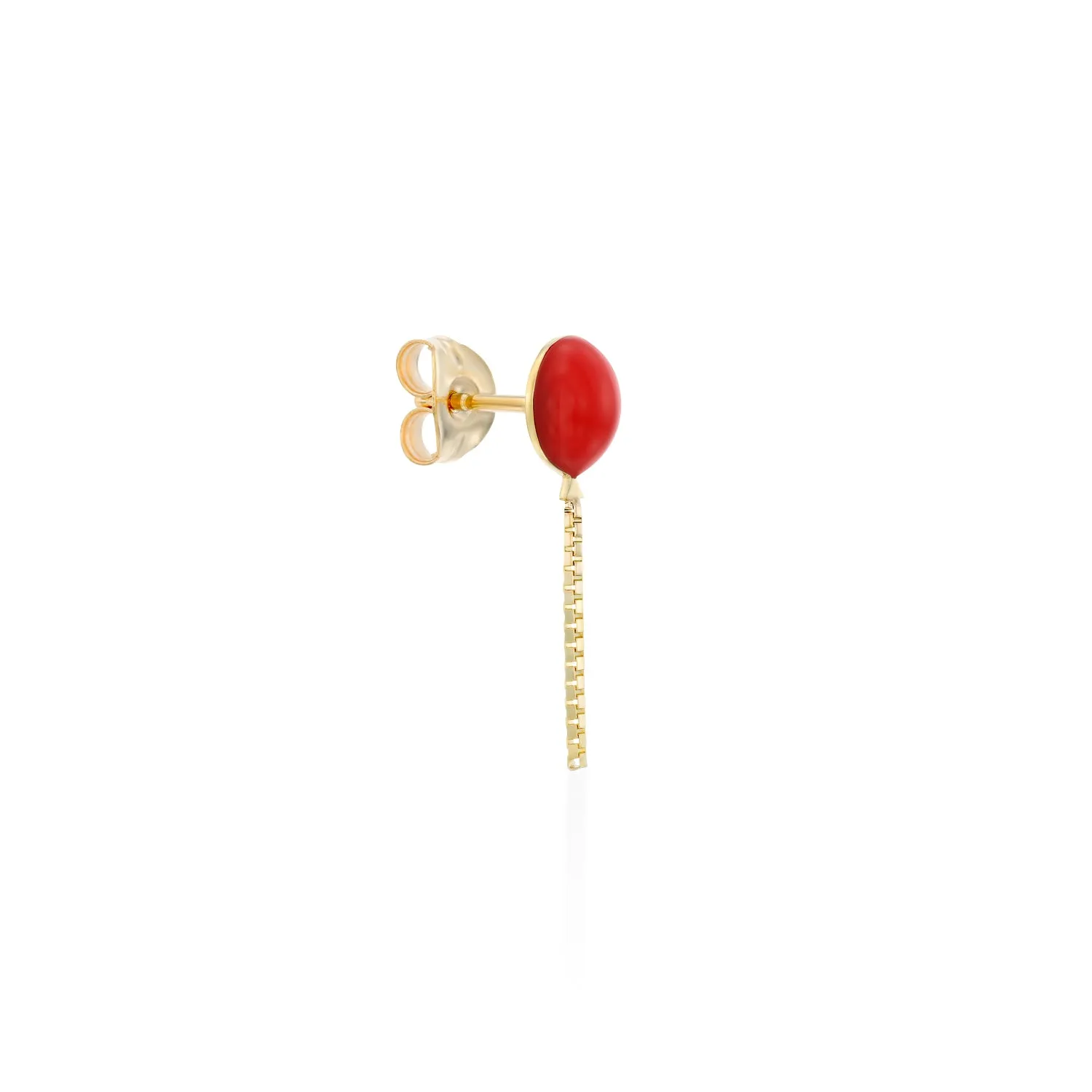 Balloon Gold Earring