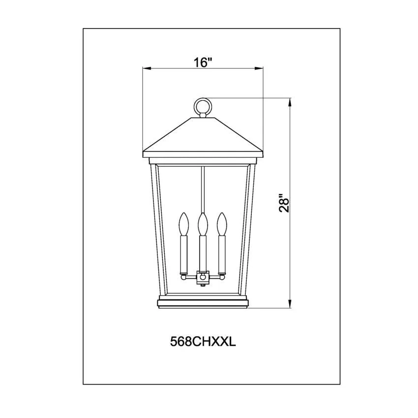 Beacon 4-Light Outdoor Pendant