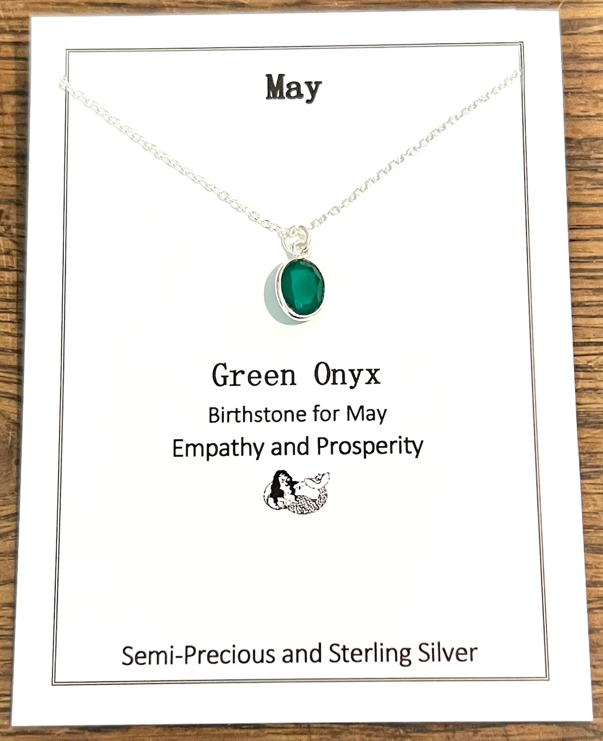 Birthstone Necklaces | Semi-precious Stone and Sterling Silver