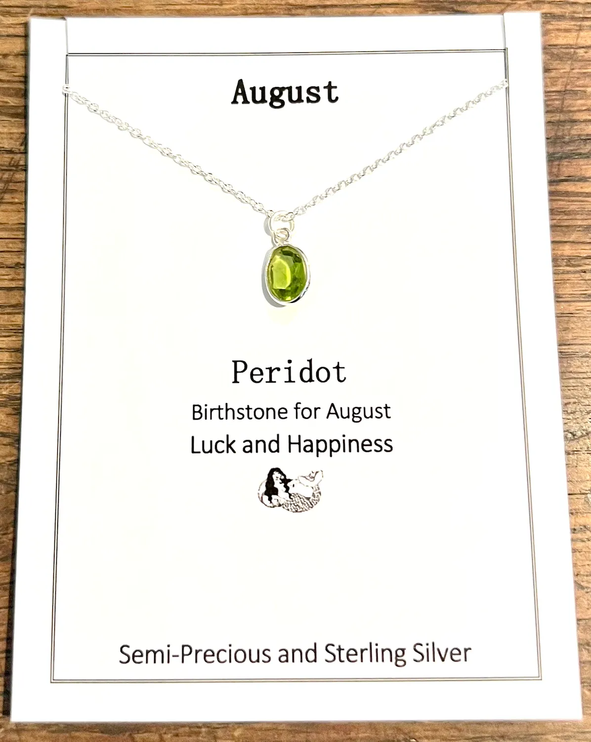 Birthstone Necklaces | Semi-precious Stone and Sterling Silver