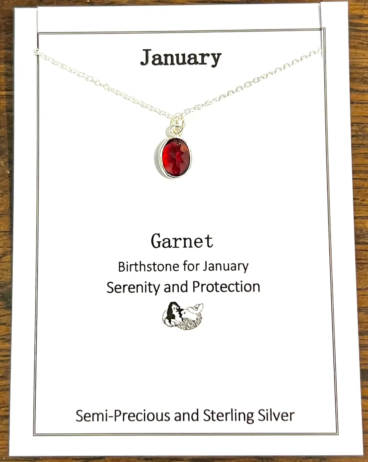 Birthstone Necklaces | Semi-precious Stone and Sterling Silver