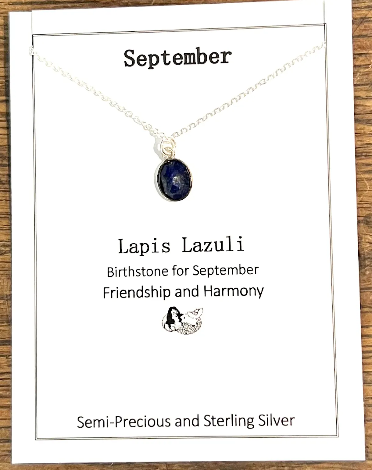 Birthstone Necklaces | Semi-precious Stone and Sterling Silver