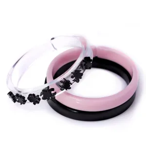 Black Spider Bracelets (Set of 3)