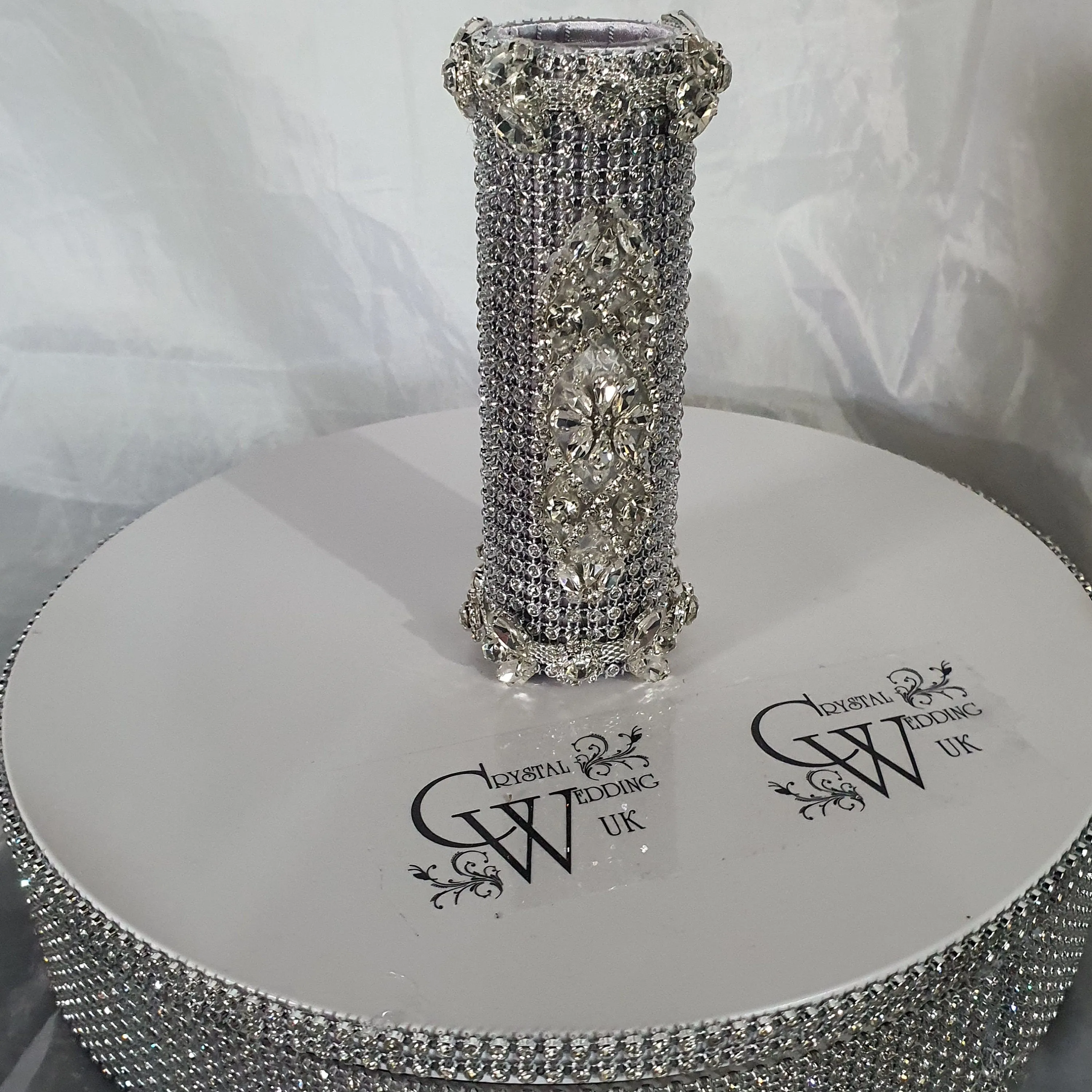 Bling Bouquet Holder, rhinestone crystal Diamonte holder, Rhinestone Wedding Bouquet Holder , Glam Bling Bouquet Holders