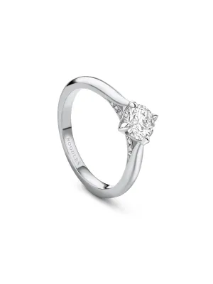 Boodles Brilliance Platinum Diamond Engagement Ring 0.7 Carat GVS2