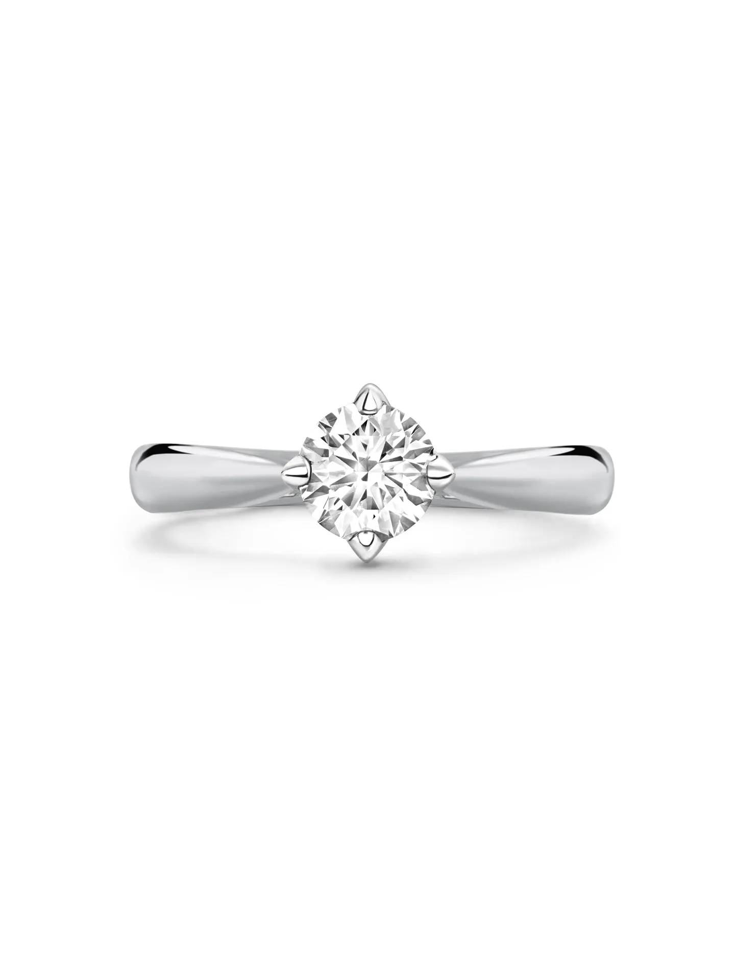 Boodles Brilliance Platinum Diamond Engagement Ring 0.7 Carat GVS2