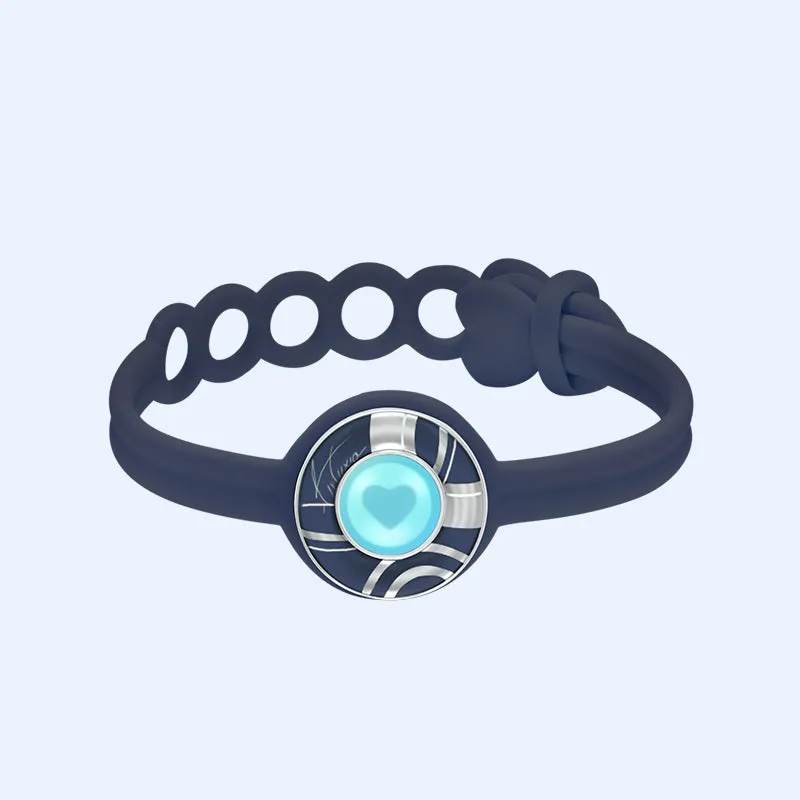 Candy Wave Touch Bracelet Single (Berry Blue)