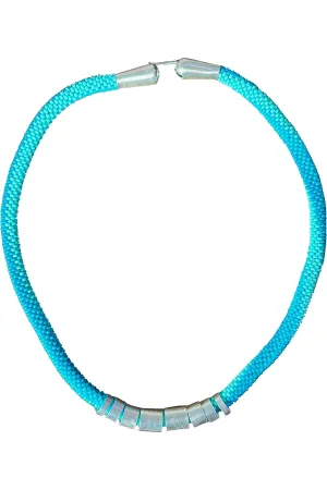 Claudia Fajardo Short Tube Necklace | Assorted Colors | Clearance Final Sale