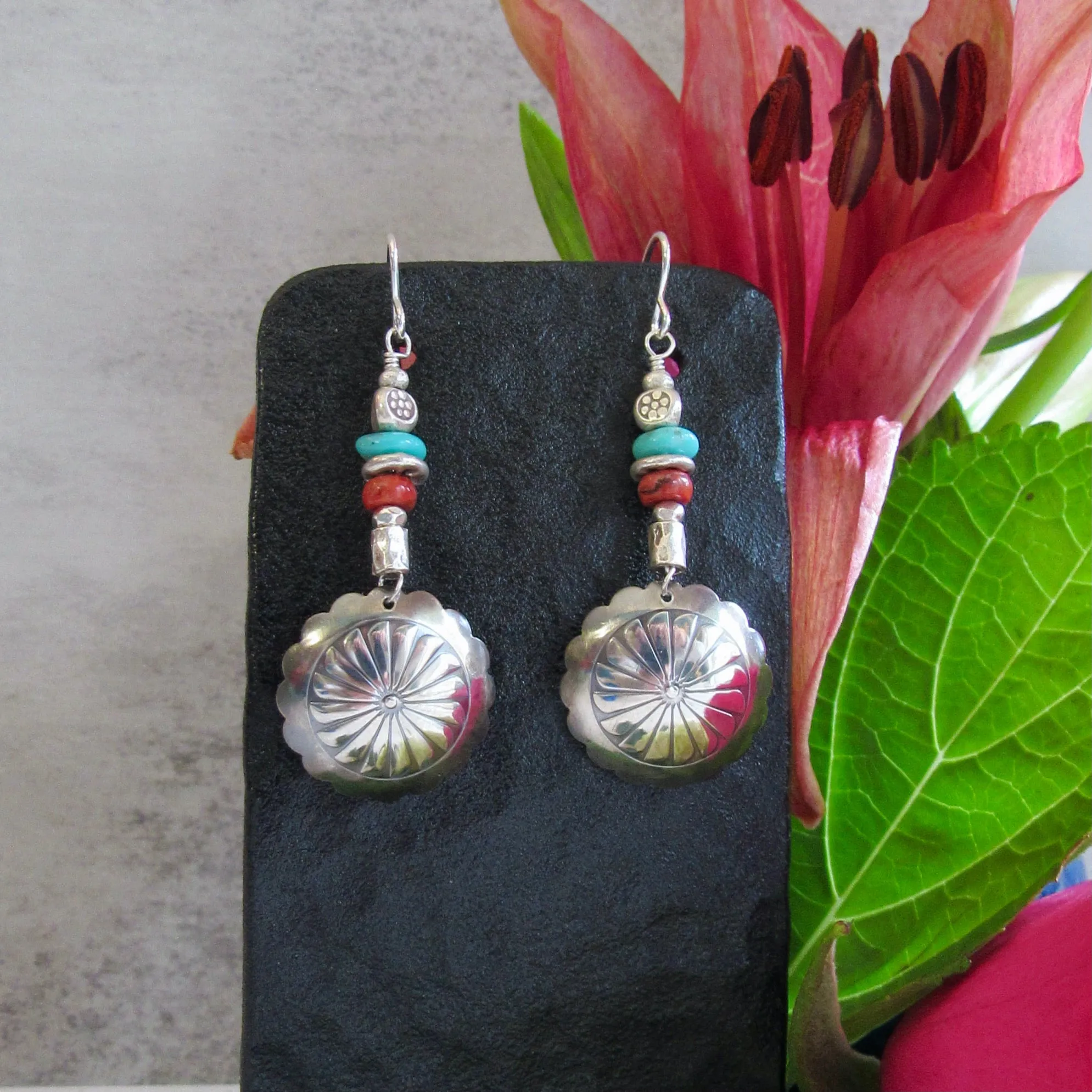 Concho Earrings