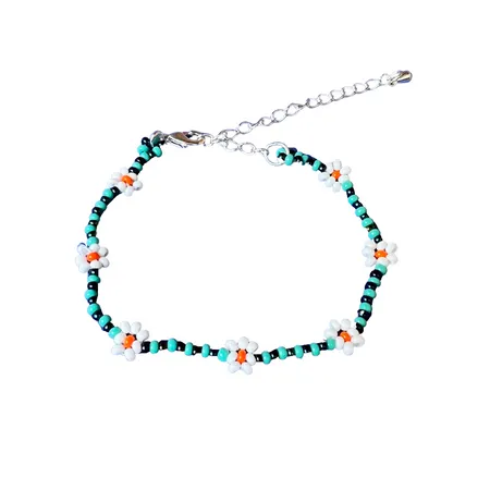 Daisy Seed Bead Bracelet - Guatemala