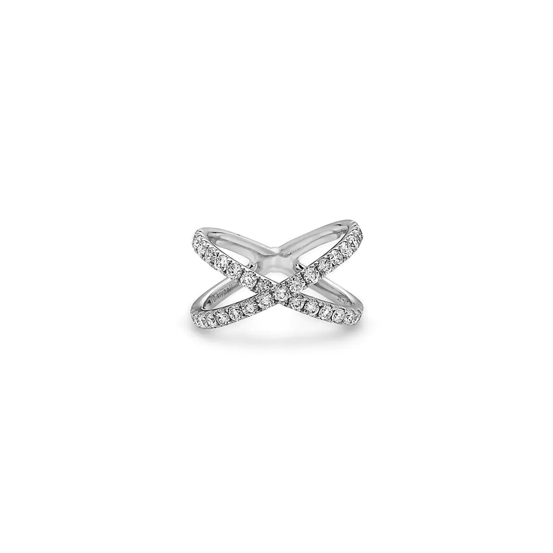 Diamond X Ring