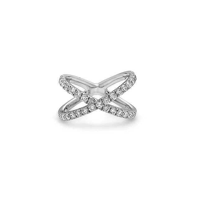 Diamond X Ring