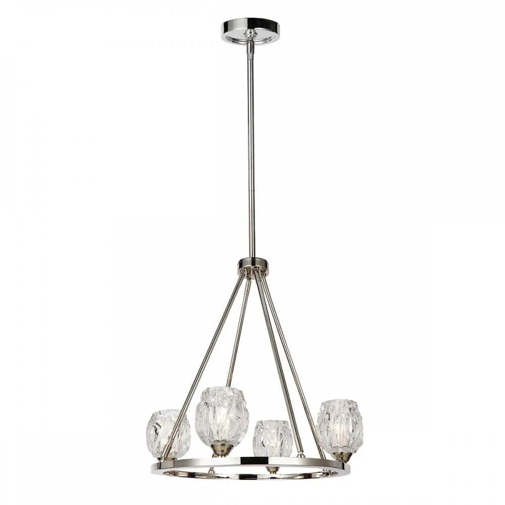 Feiss FE/RUBIN4 Rubin 4 Light Chandelier