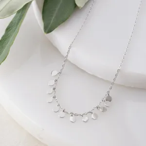 Fine Silver Shaker Necklace