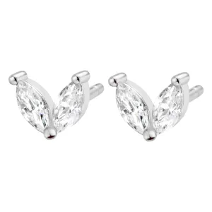 Gemstone Firefly Stud Earrings Sterling Silver