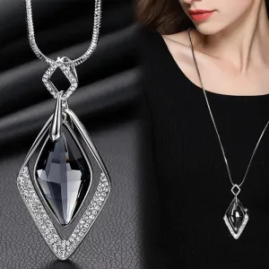 Geometric Statement Long Necklaces & Pendants