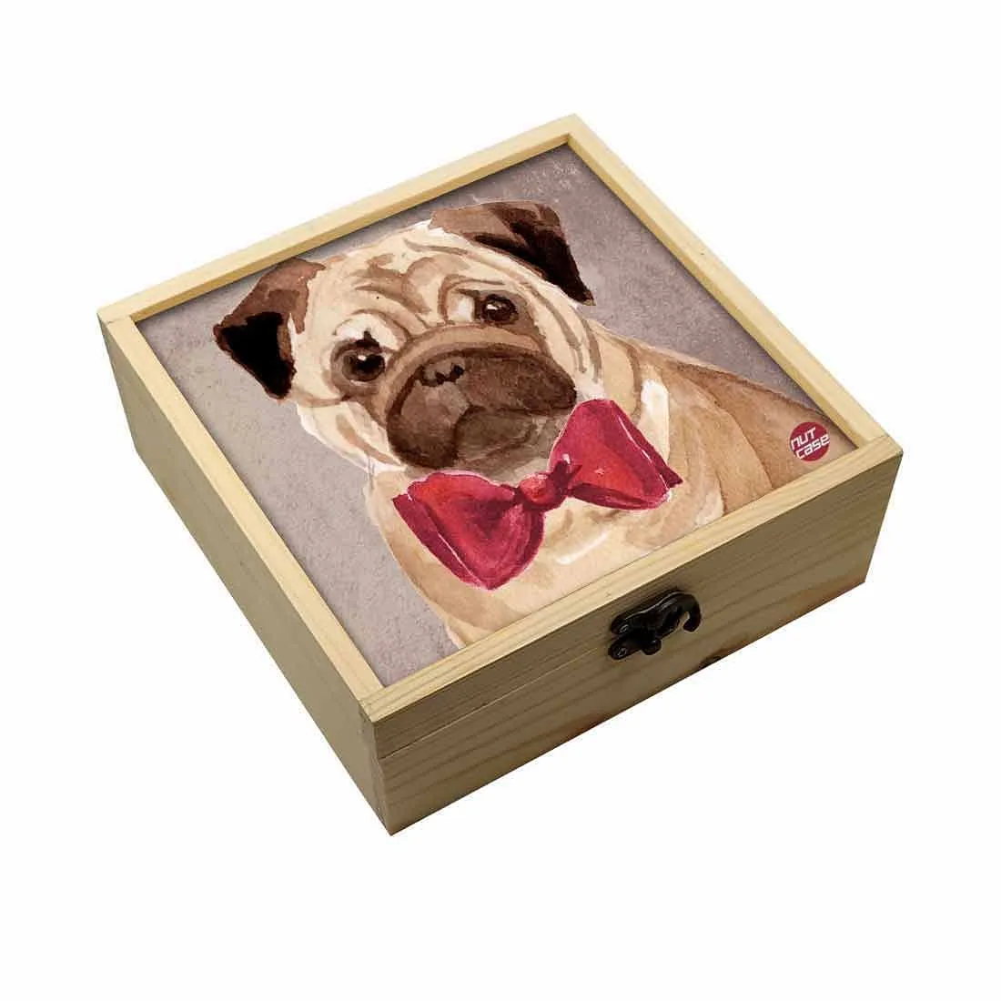 Jewellery Box Makepup Organizer -  Cute Bulldog