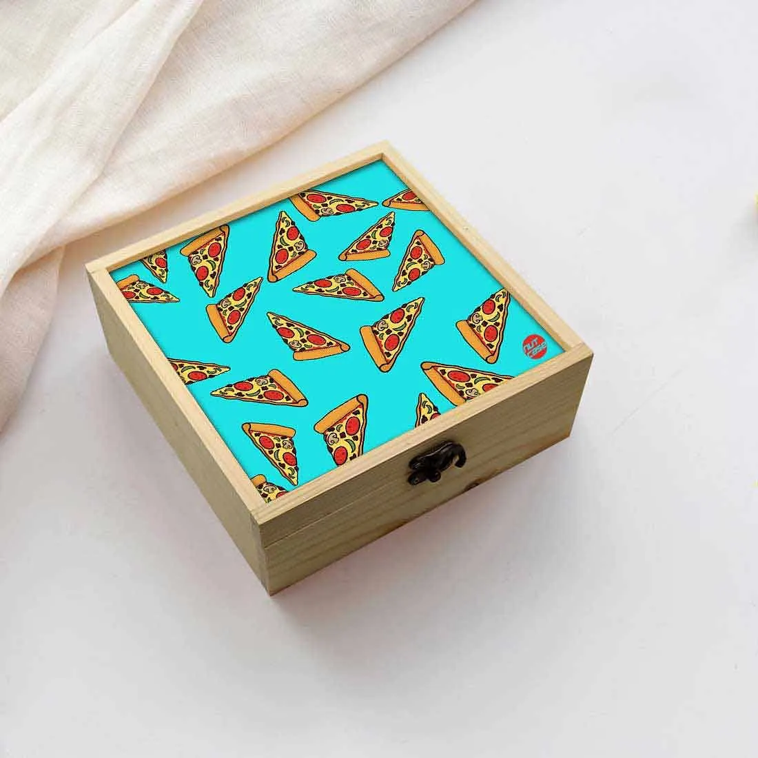 Jewellery Box Makepup Organizer -  Pizza