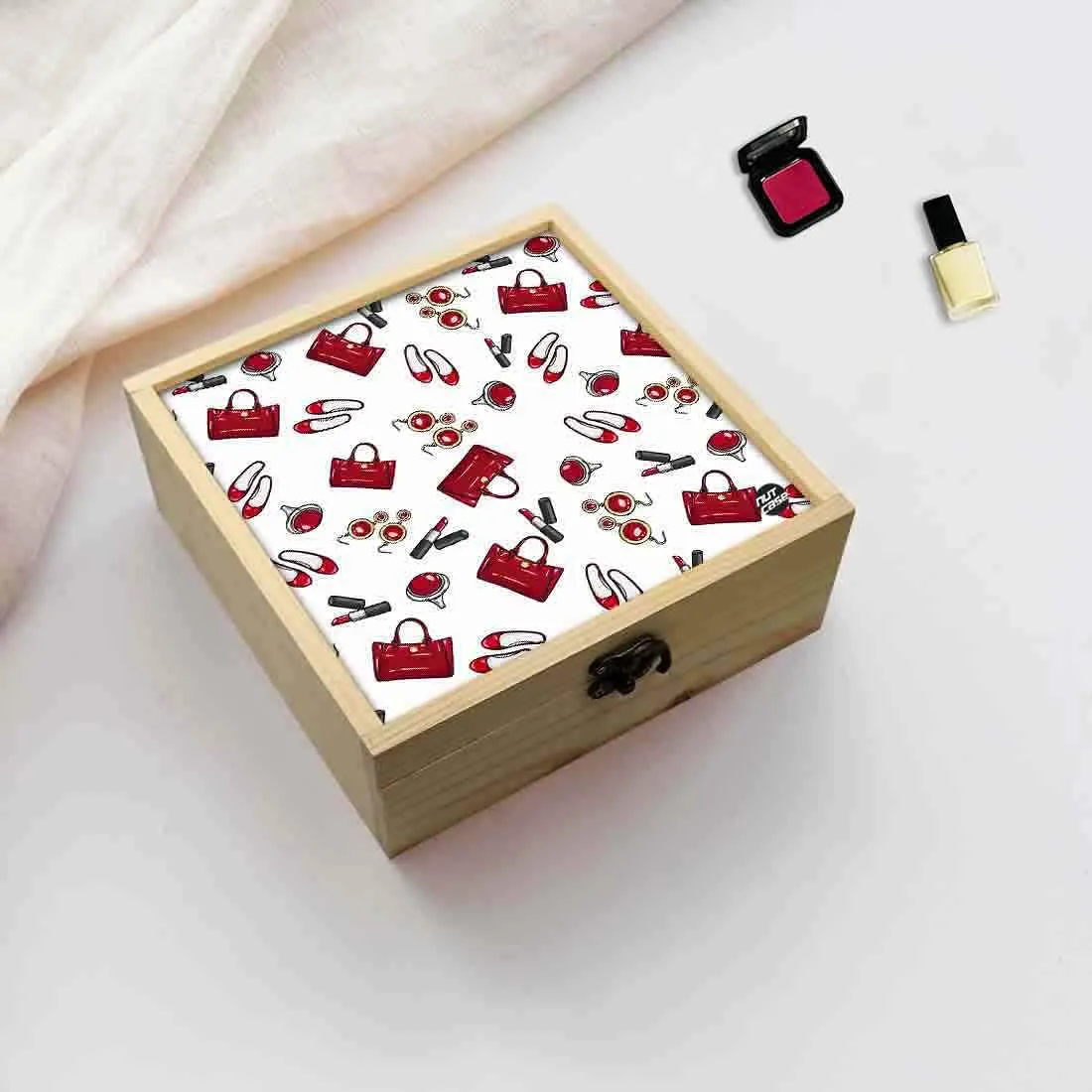 Jewellery Box Wooden Jewelry Organizer -  Girls Jewellery