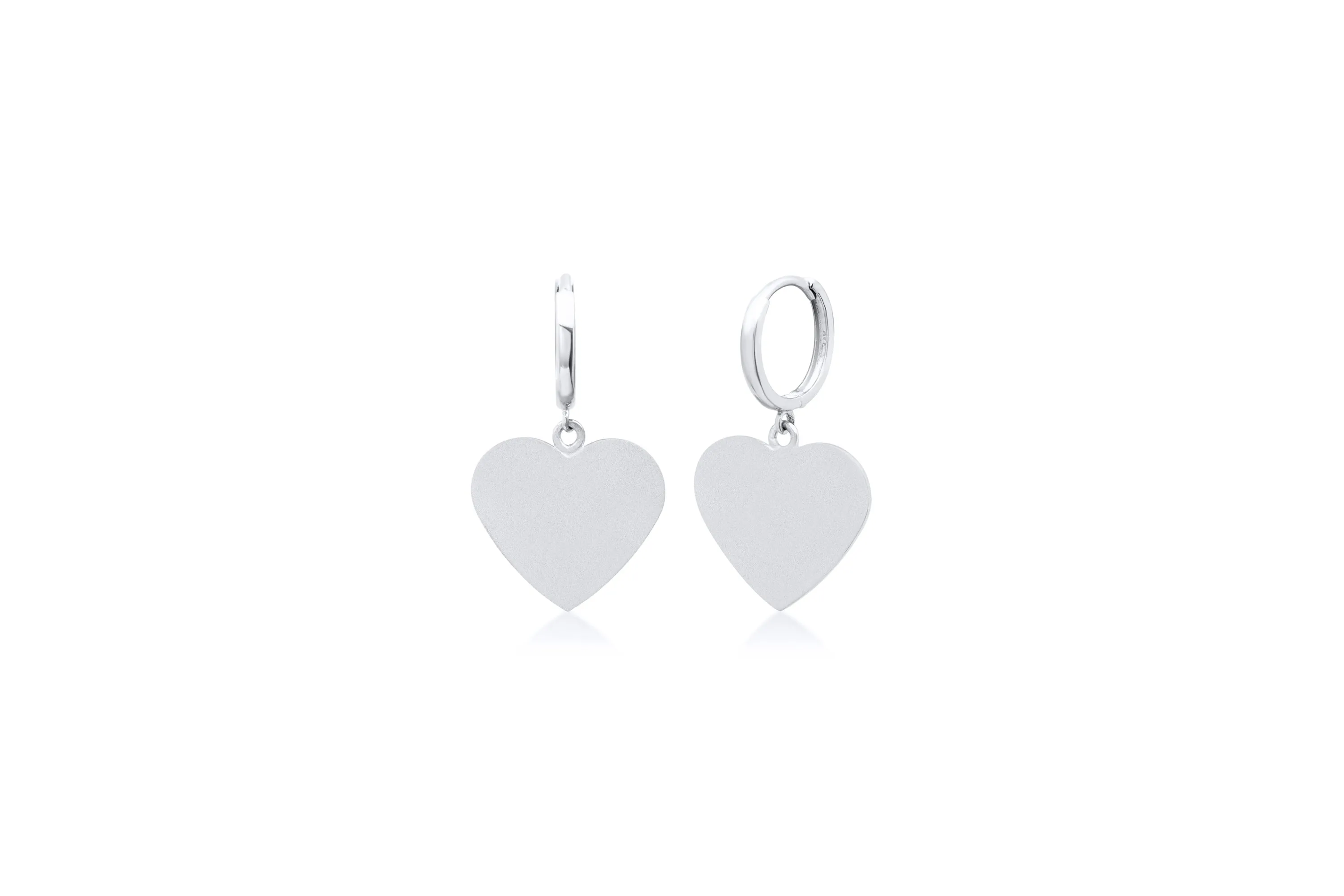 MS X SRJ Medium Heart Earrings