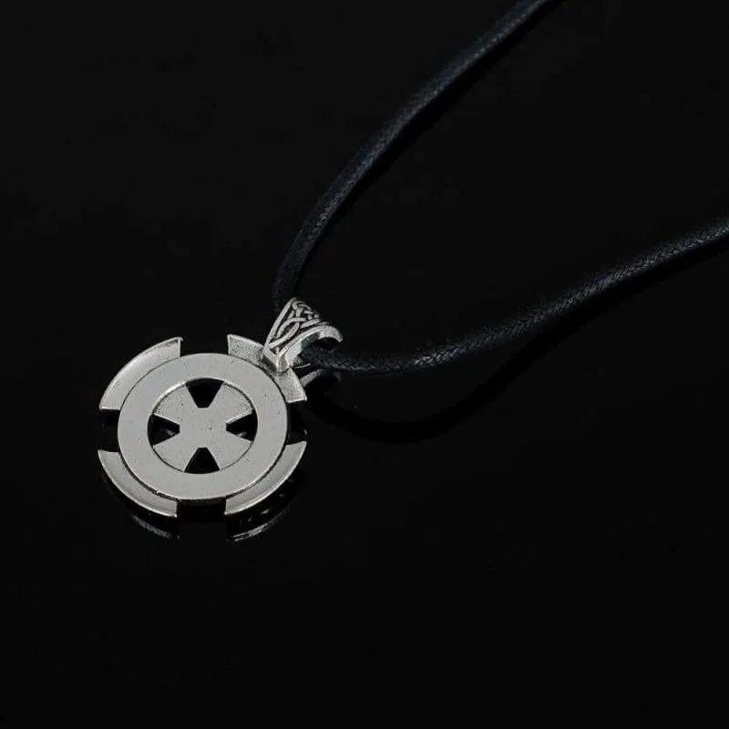 My Shape Cross Viking Shield Pendant Necklace Jewelry Tibetan Silver Solar Cross Knot Religious Christian Irish Druid Leather