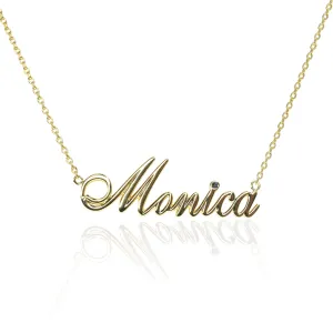 Name Necklace in Gold