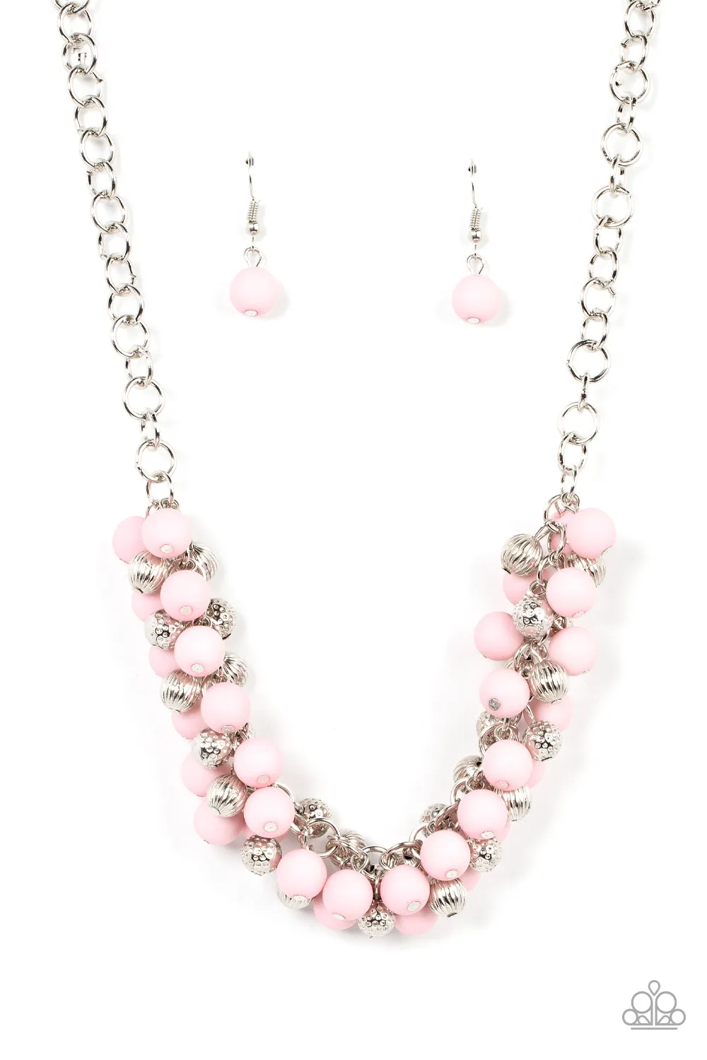 Necklaces Party Procession - Pink N2095