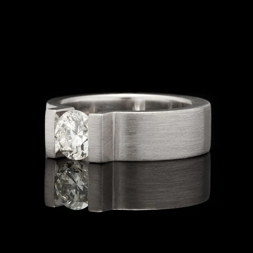 Niessing Platinum Diamond Ring