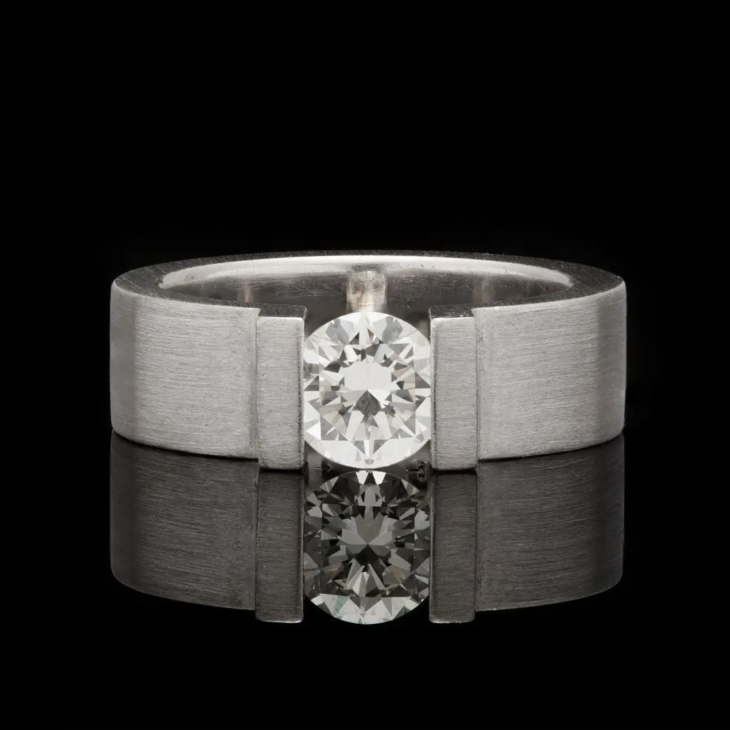 Niessing Platinum Diamond Ring