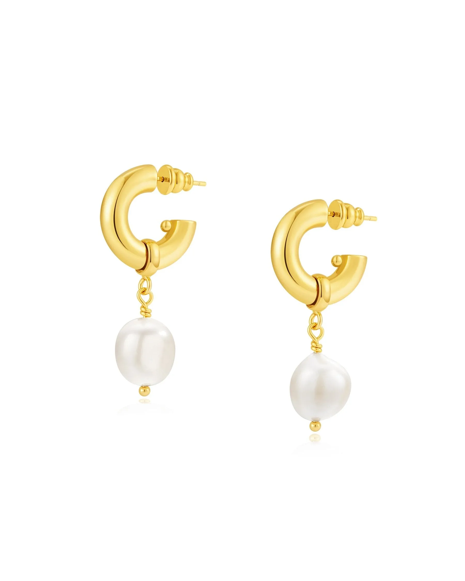 PEARL DROP EARRINGS