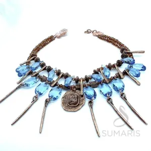 PRIESTESS OOAK STATEMENT NECKLACE