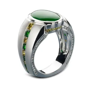 Pristine Jade Gents Ring