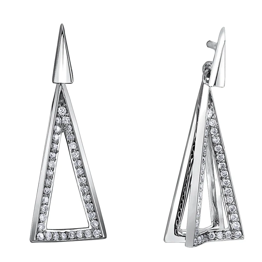 "DELLA" DIAMOND DROP EARRINGS