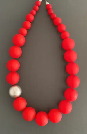 Resin Long Bead Necklaces