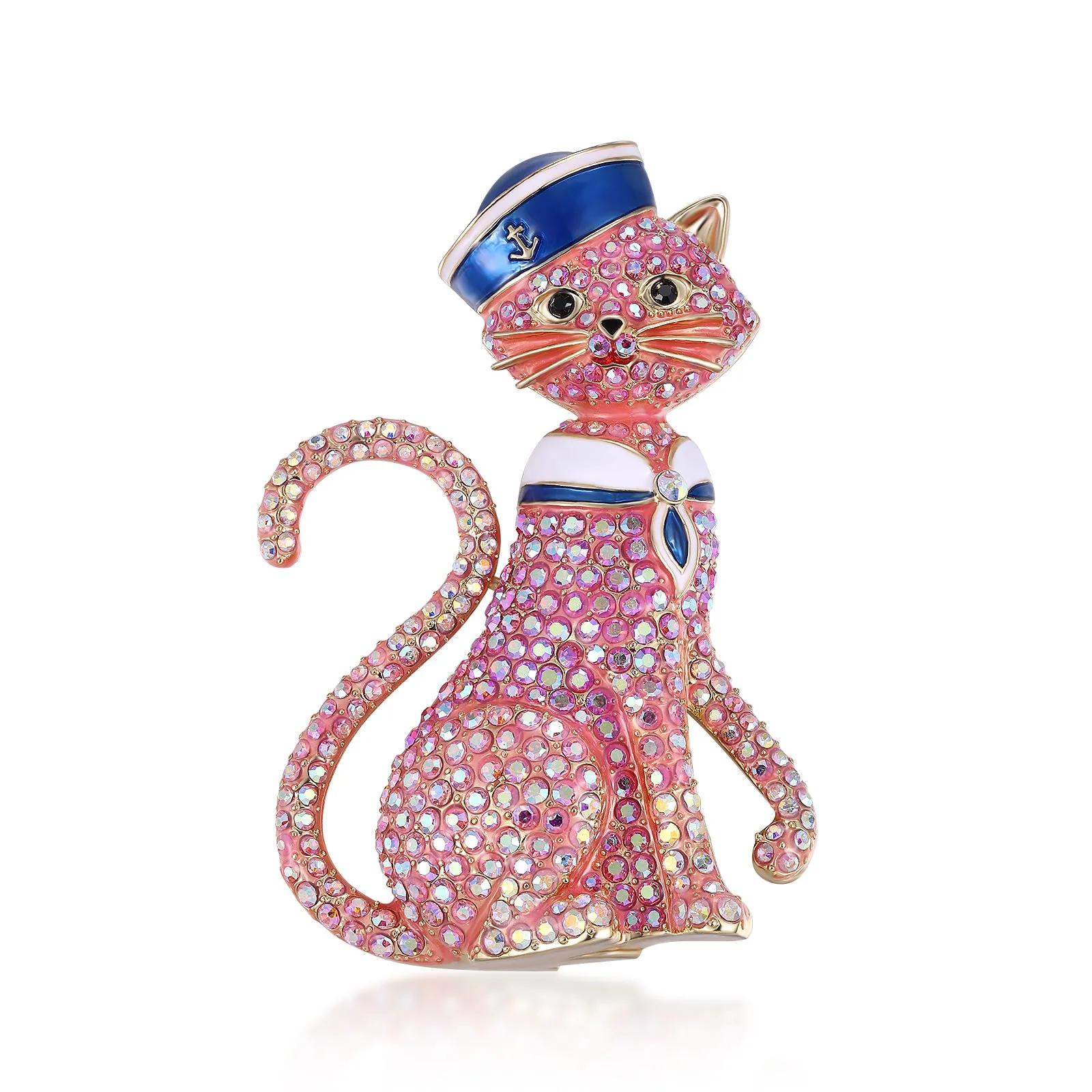 Sailor Cat Brooch