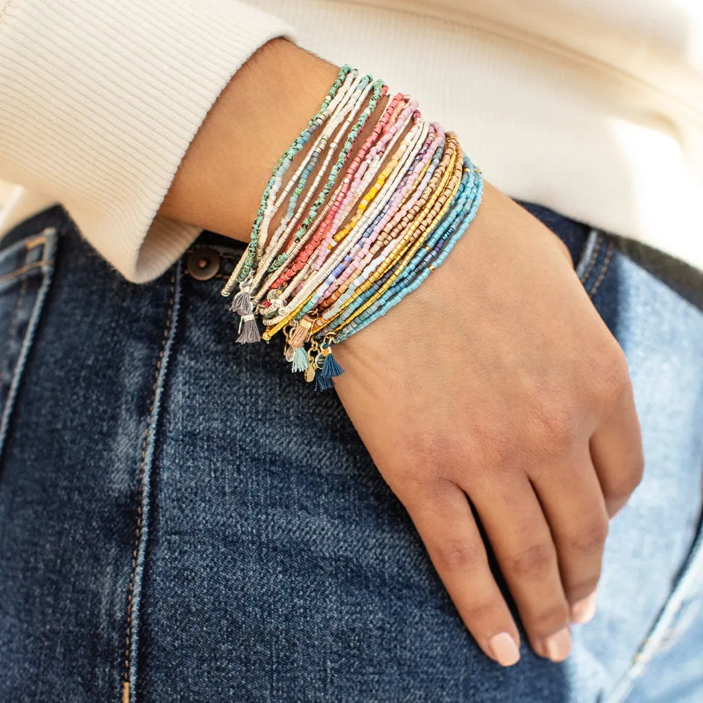 Scout Chromacolor Miyuki Bracelet Trio - Bright Multi/Silver