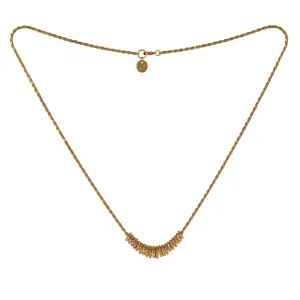 Serpentine Multi Link Necklace - Gold