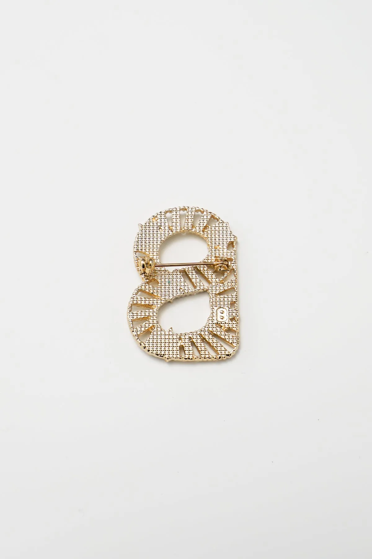 Signature Star Flapper Brooch - Gold