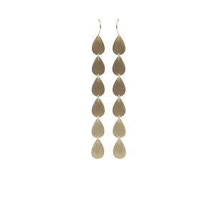 Six Teardrop Earrings