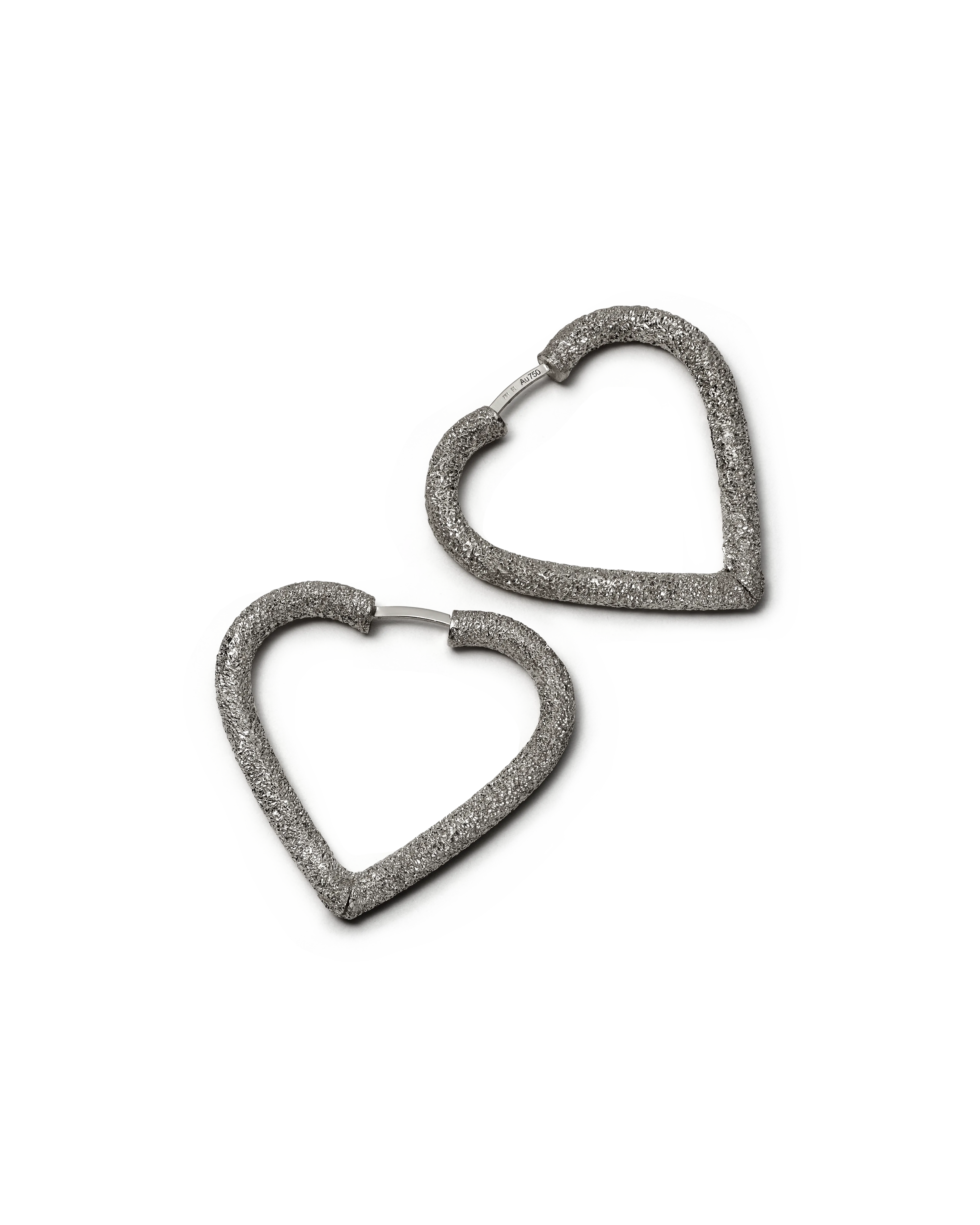 Small Cuore Hoop Earrings