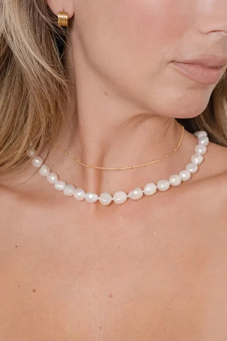 Statement Pearl Necklace