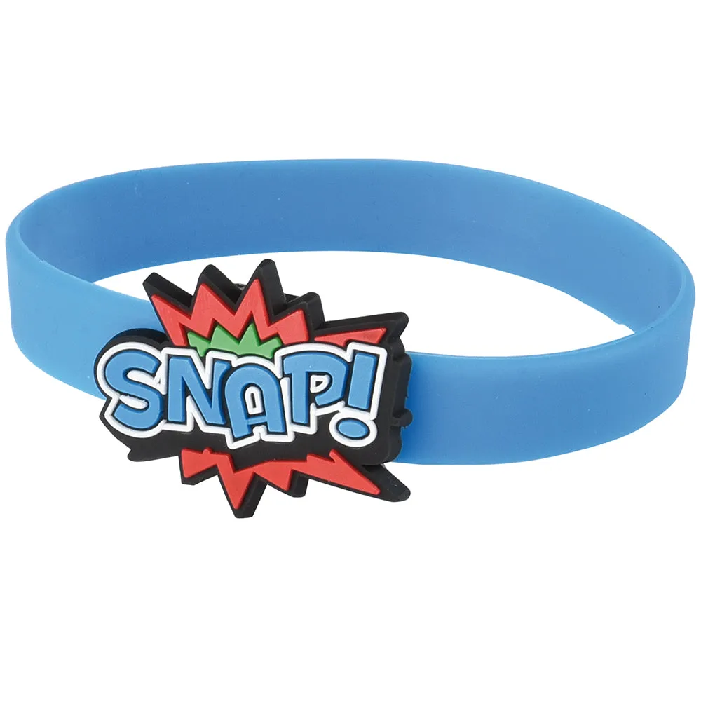 Superhero Rubber Bracelets Party Favor (1 dozen)