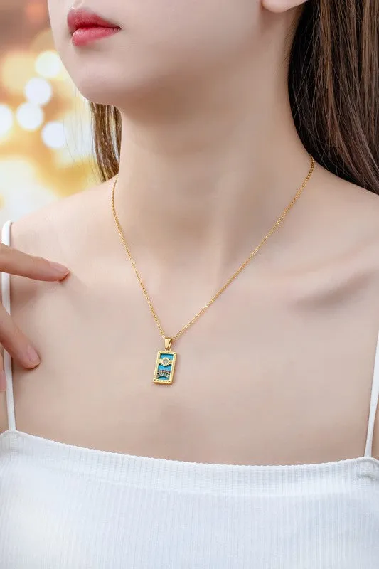 Tarot Card Pendant Necklace