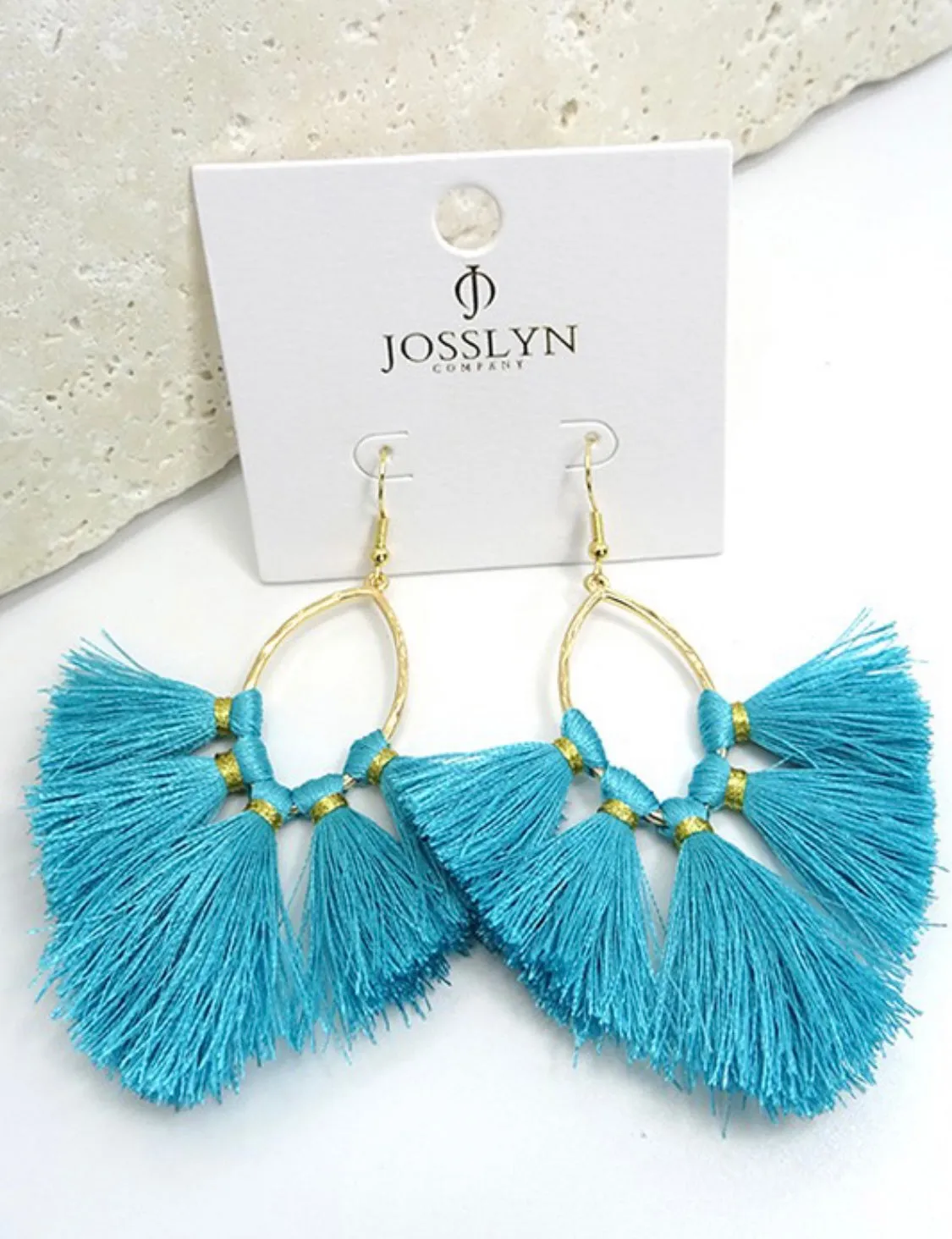 Turq Boho Modern Earrings