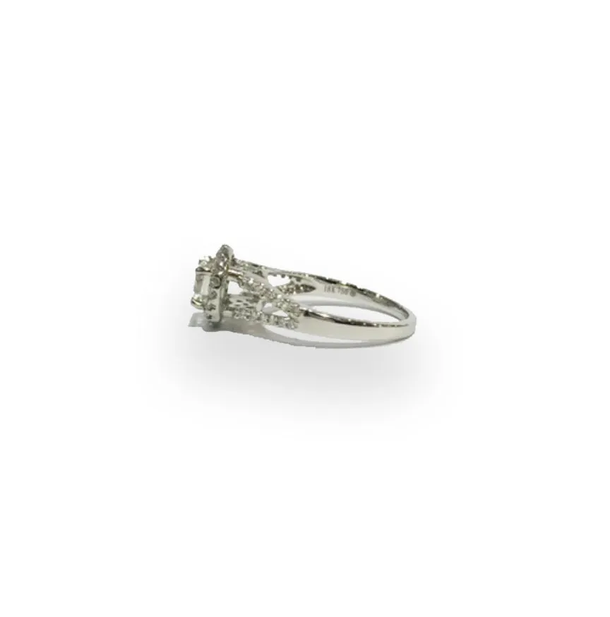 White Gold 0.73ct Diamond Ring